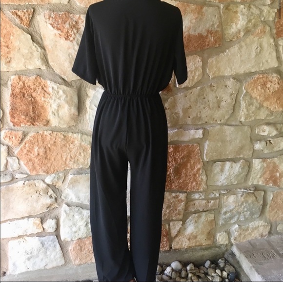 New! Without tags. Black Wide Leg Jumpsuit. - Picture 6 of 6